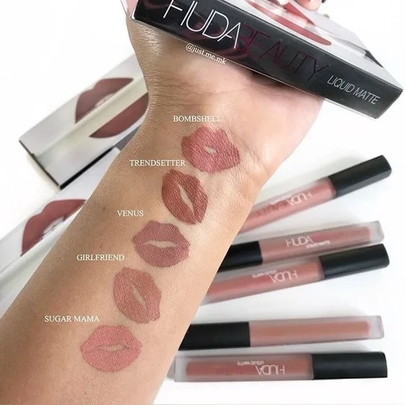 Huda Beauty Liquid Matte Lipstick Girlfriend - Picture 6 of 6